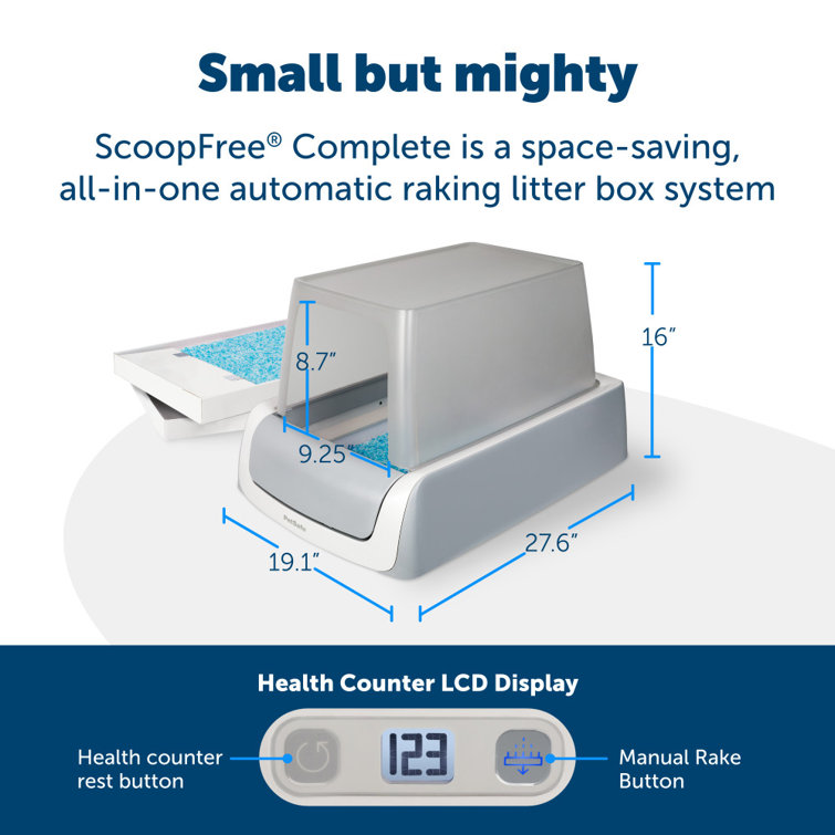 PetSafe ScoopFree Covered Self Cleaning Litter Box Second